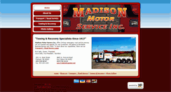 Desktop Screenshot of madisonmotorservices.com